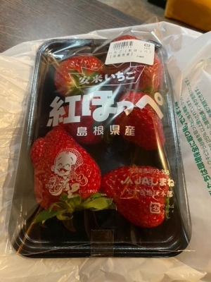 鳥取県米子市皆生温泉のソープランド azule（ア・ズール）の写メ日記　ありがとう🍓🤍画像